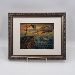 Salvador Dalí Melting Clock Surrealism Framed Museum Print Persistence Memory
